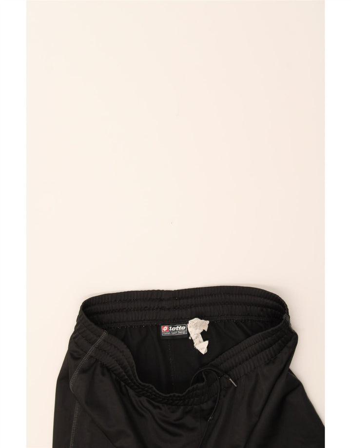 LOTTO Mens Tracksuit Trousers Medium  Black Polyester Vintage Lotto and Second-Hand Lotto from Messina Hembry 