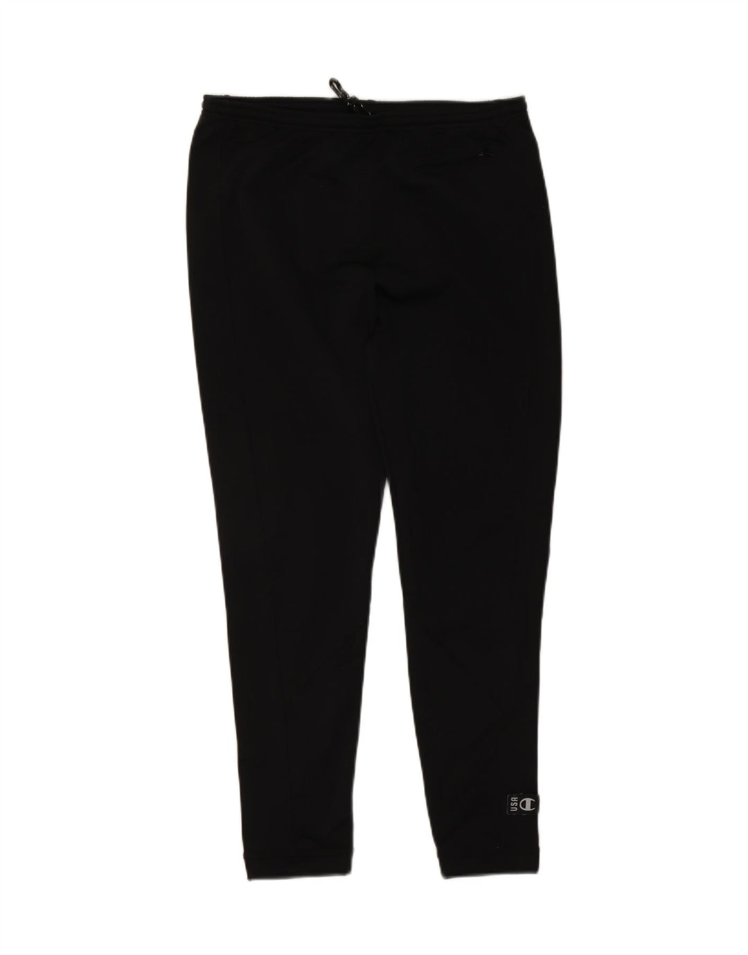 Champion Womens Tracksuit Trousers UK 14 Large Black Polyester