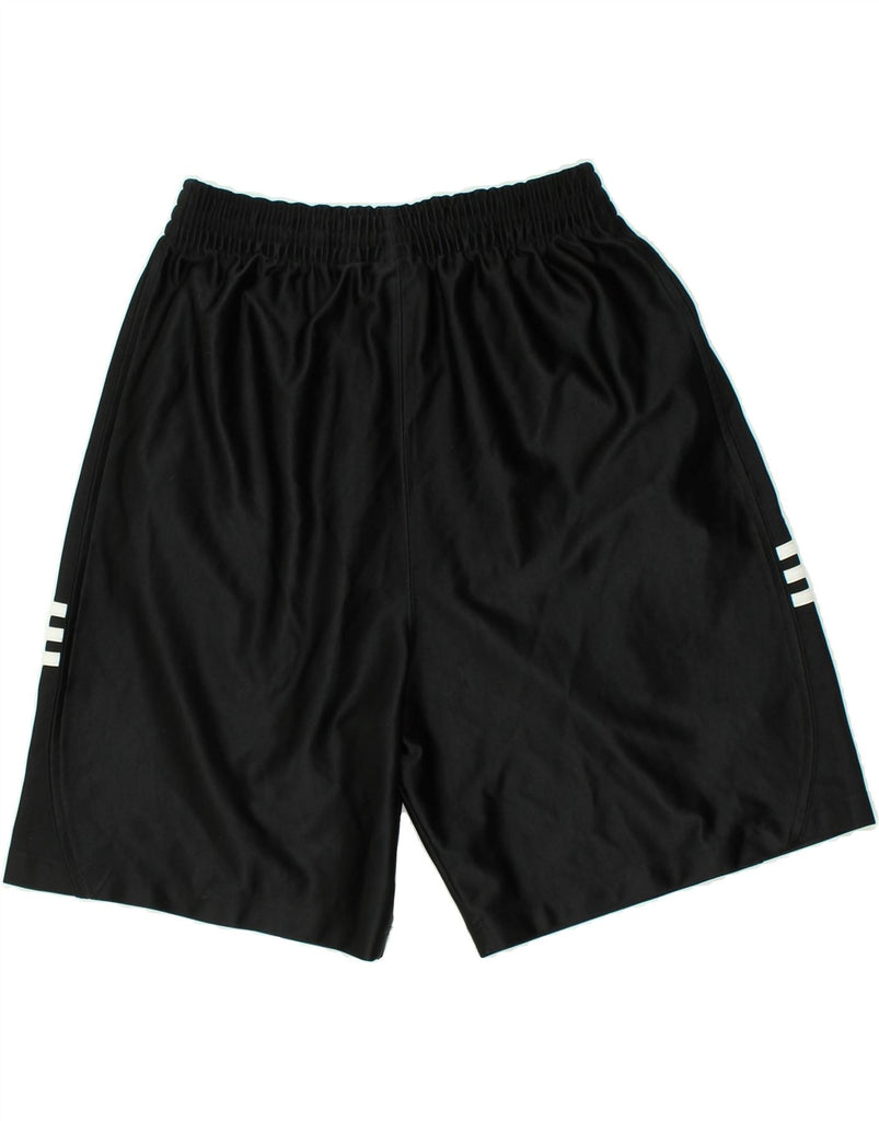 ADIDAS Mens Sport Shorts Medium Black Polyester | Vintage Adidas | Thrift | Second-Hand Adidas | Used Clothing | Messina Hembry 