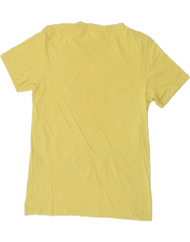 JACK & JONES Mens Graphic T-Shirt Top Large Yellow Cotton | Vintage Jack & Jones | Thrift | Second-Hand Jack & Jones | Used Clothing | Messina Hembry 