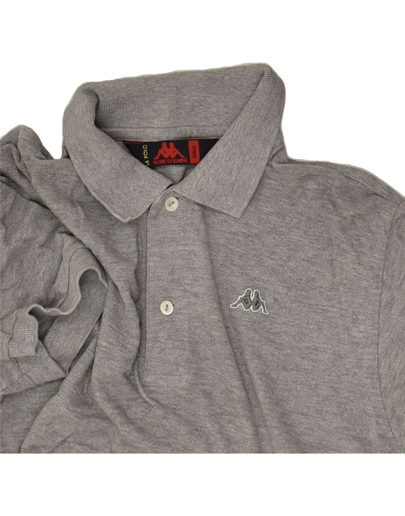 KAPPA Mens Polo Shirt Small Grey Cotton | Vintage Kappa | Thrift | Second-Hand Kappa | Used Clothing | Messina Hembry 