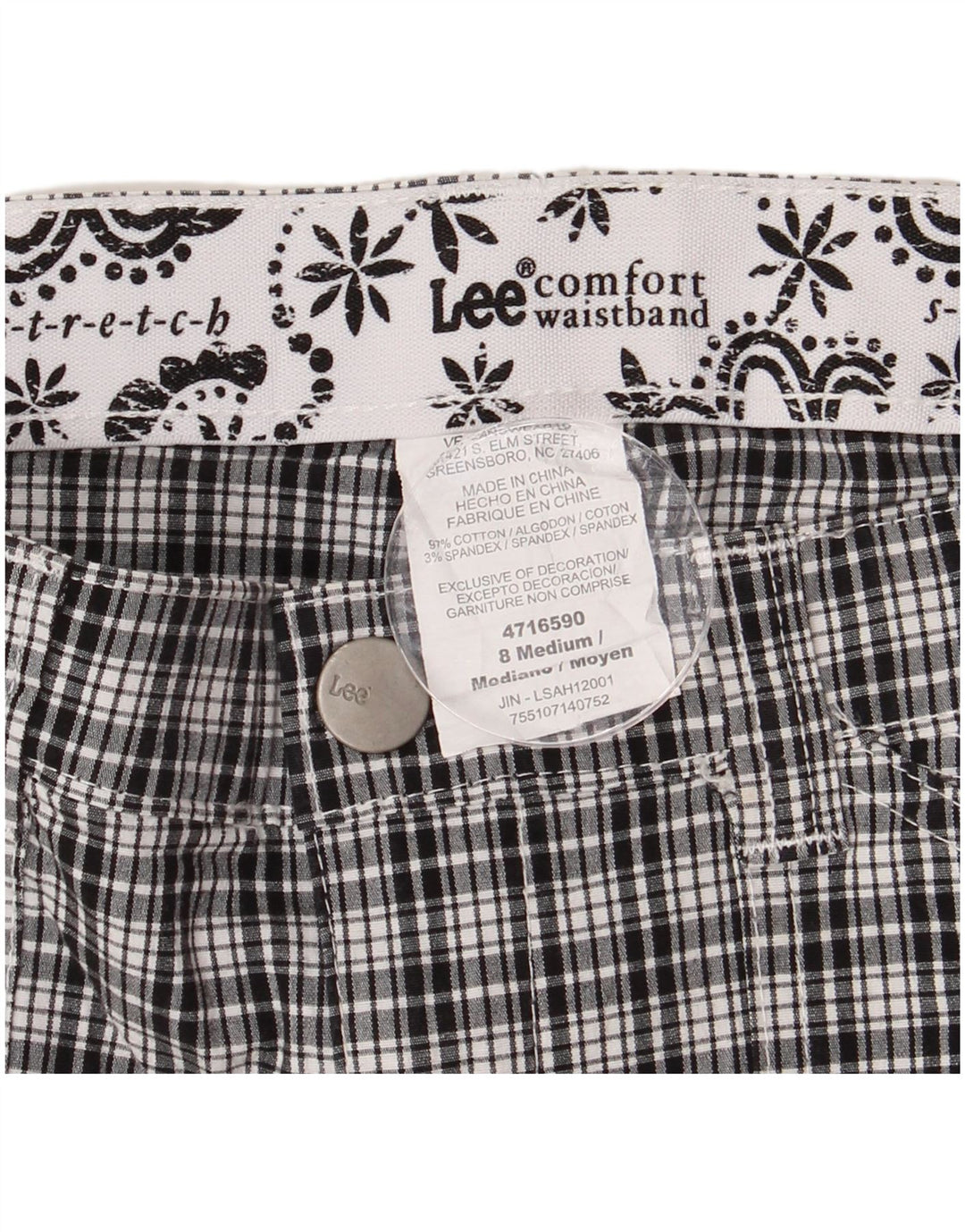 Womens Casual Shorts US 8 Medium W28