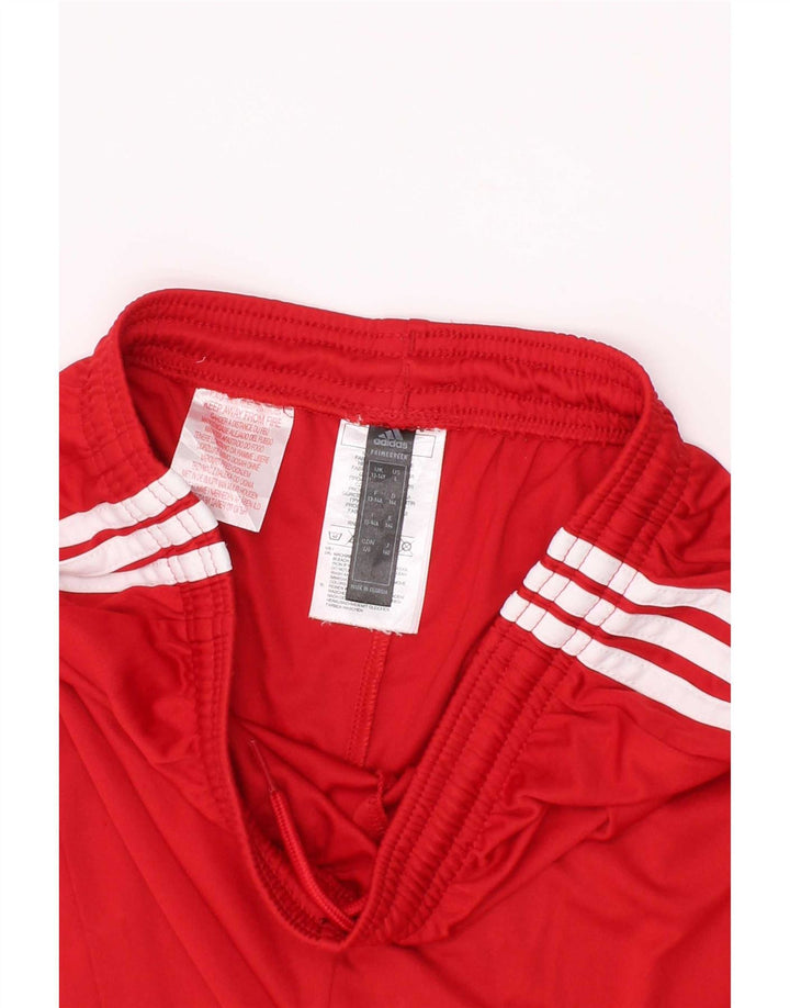 Adidas Boys Aeroready Sport Shorts 13-14 Years Red Polyester