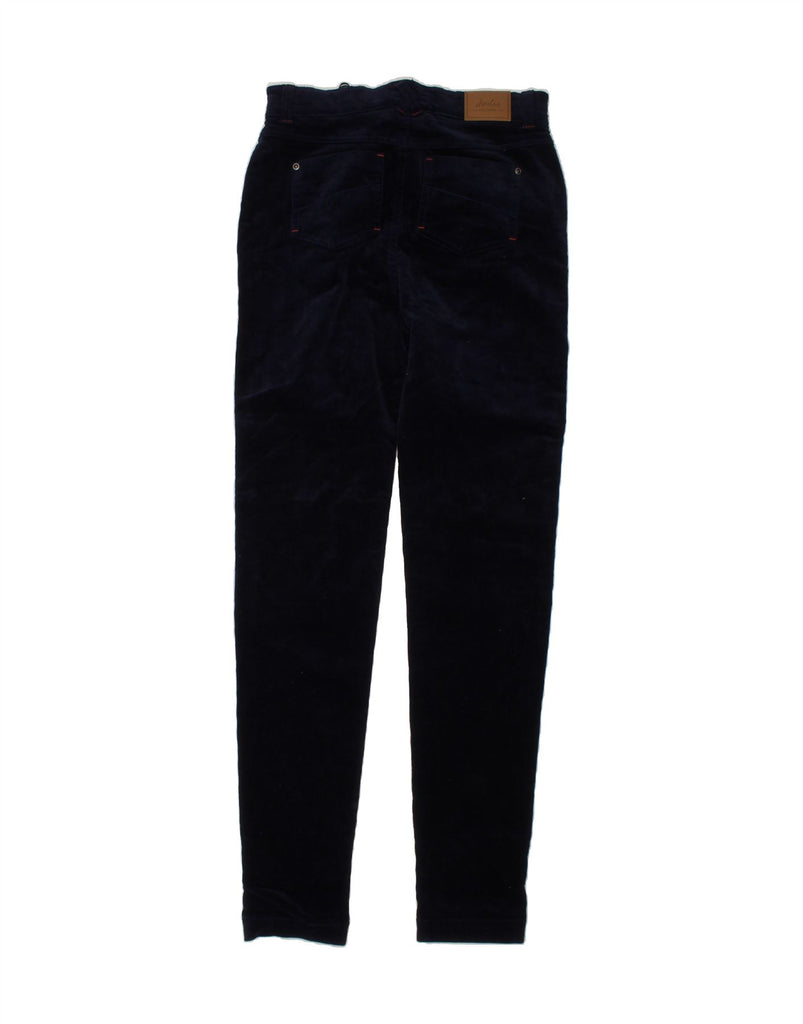 EDDIE BAUER Boys Slim Corduroy Trousers 11-12 Years W26 L29 Navy Blue Vintage Eddie Bauer and Second-Hand Eddie Bauer from Messina Hembry 