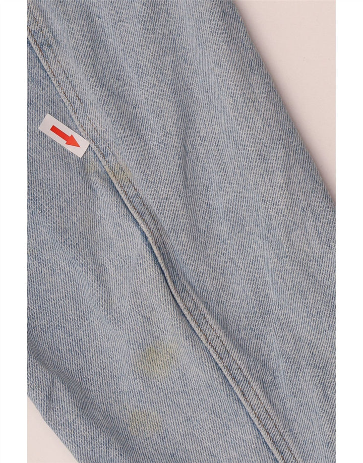 POP 84 Mens Denim Jacket UK 40 Large Blue
