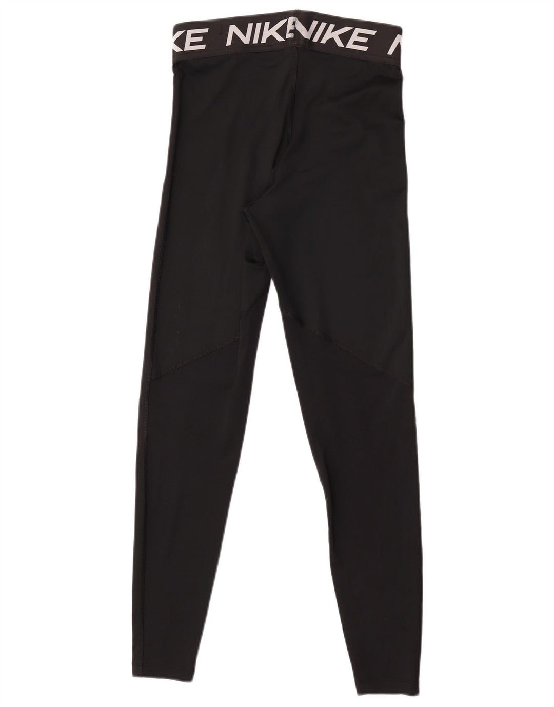 Nike Womens Dri Fit Graphic Leggings UK 8 Small Black