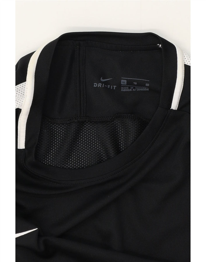Nike Mens Dri Fit T-Shirt Top XL Black