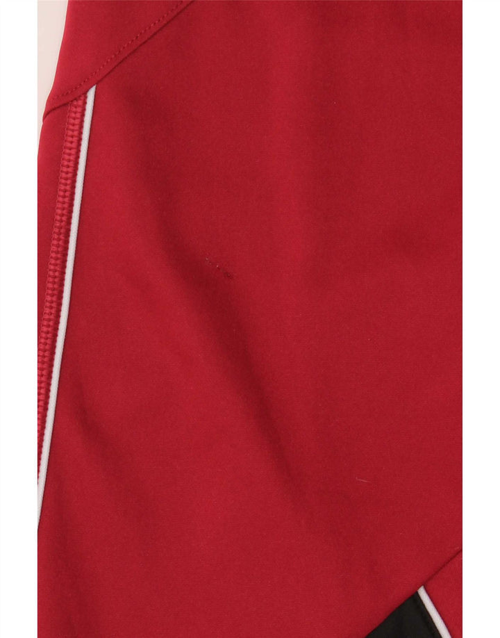 Champion Mens Tracksuit Top Jacket 2XL Red Colourblock Polyester