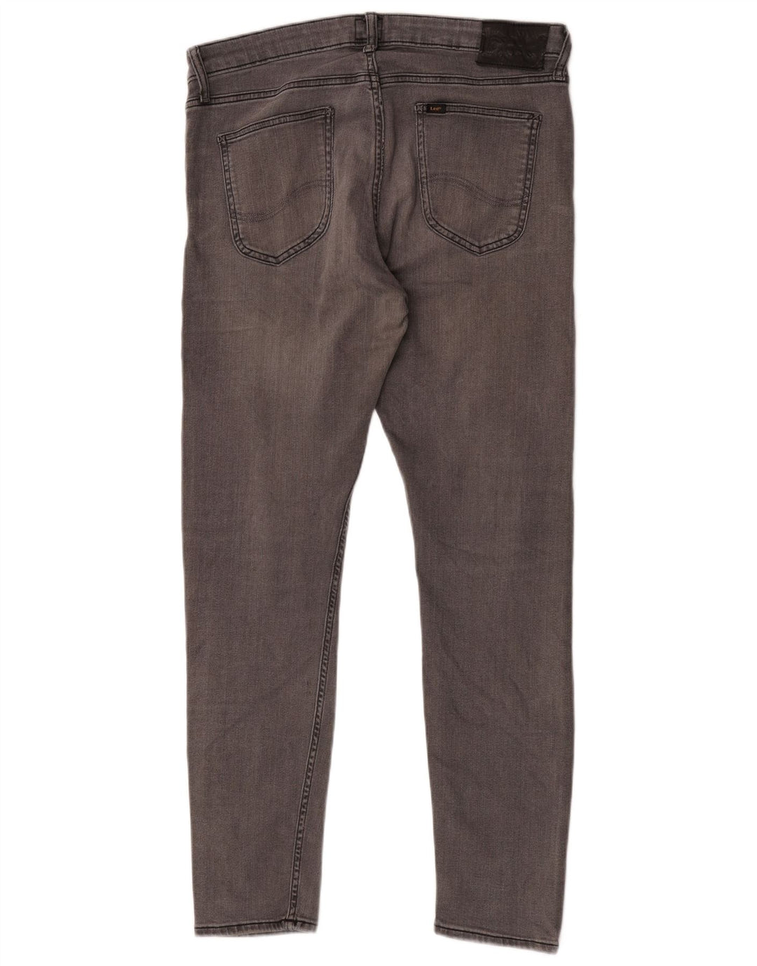 Lee Mens Malone Skinny Jeans W34 L32 Grey Cotton