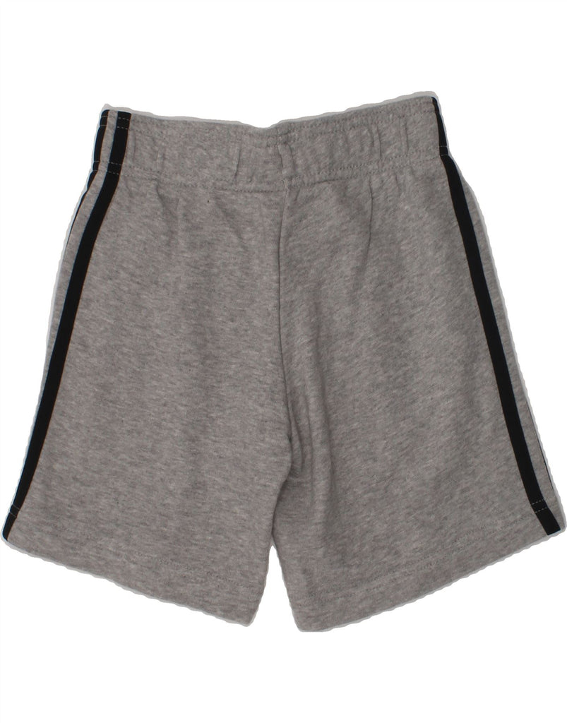 ADIDAS Boys Sport Shorts 7-8 Years Grey Cotton | Vintage Adidas | Thrift | Second-Hand Adidas | Used Clothing | Messina Hembry 