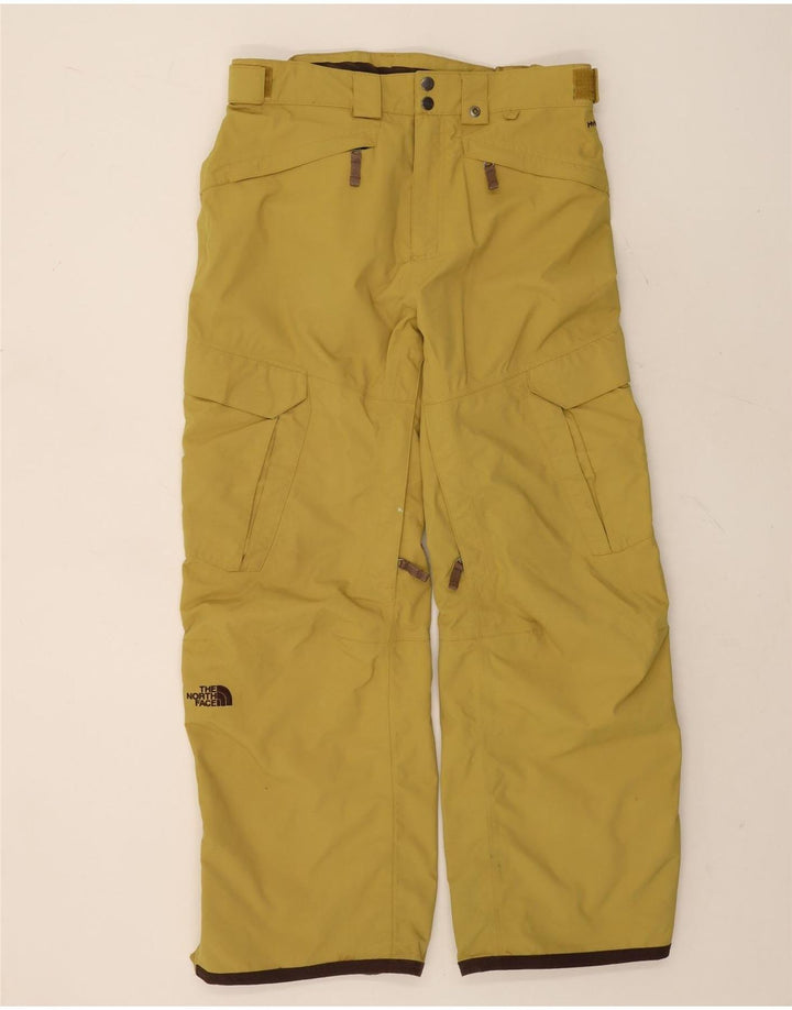 The North Face Mens Cargo Ski Trousers Large  Yellow Nylon