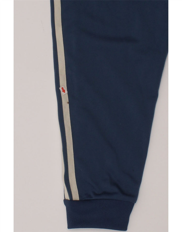 Adidas Boys Tracksuit Trousers Joggers 4-5 Years  Navy Blue Polyester