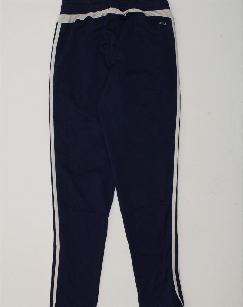 ADIDAS Boys Climacool Graphic Tracksuit Trousers 11-12 Years Navy Blue | Vintage Adidas | Thrift | Second-Hand Adidas | Used Clothing | Messina Hembry 