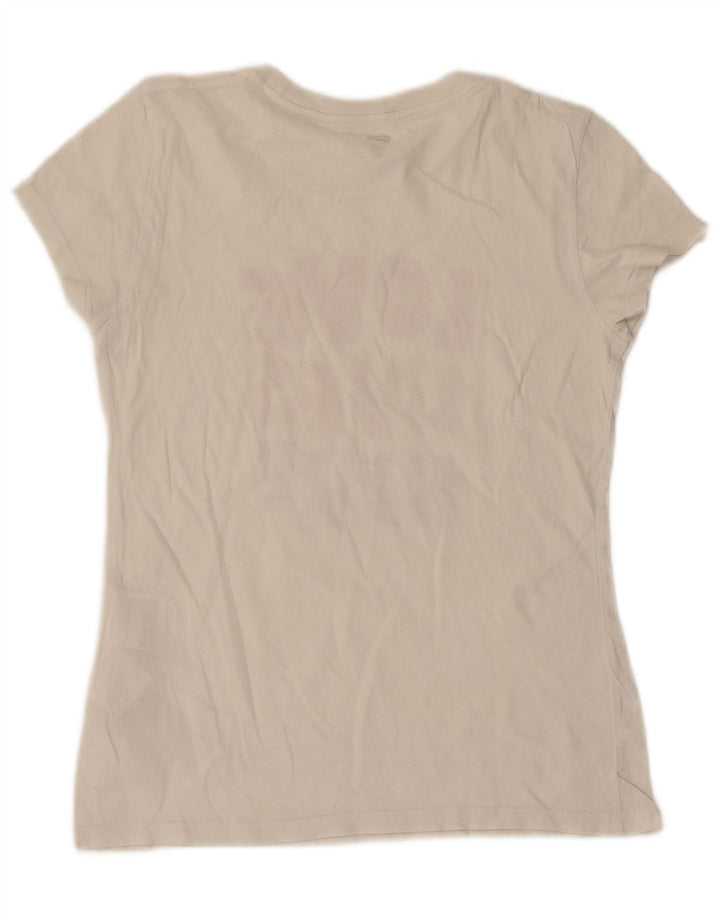 Levi's Womens Graphic T-Shirt Top UK 8 Small White Cotton
