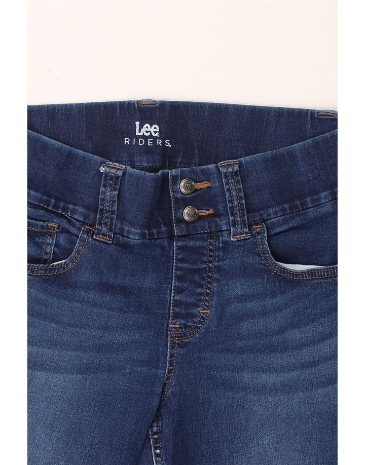 LEE Womens Riders Bootcut Jeans US 8 Medium W30 L27 Navy Blue Cotton Vintage Lee and Second-Hand Lee from Messina Hembry 