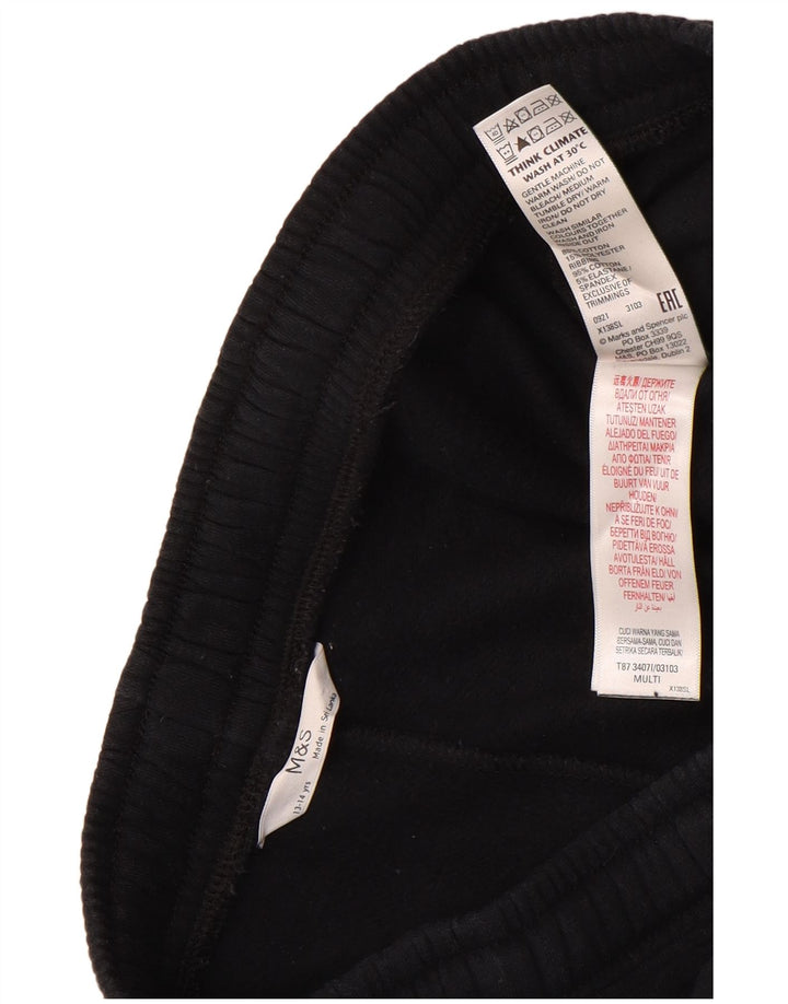 Marks & Spencer Boys Tracksuit Trousers Joggers 13-14 Years Navy Blue