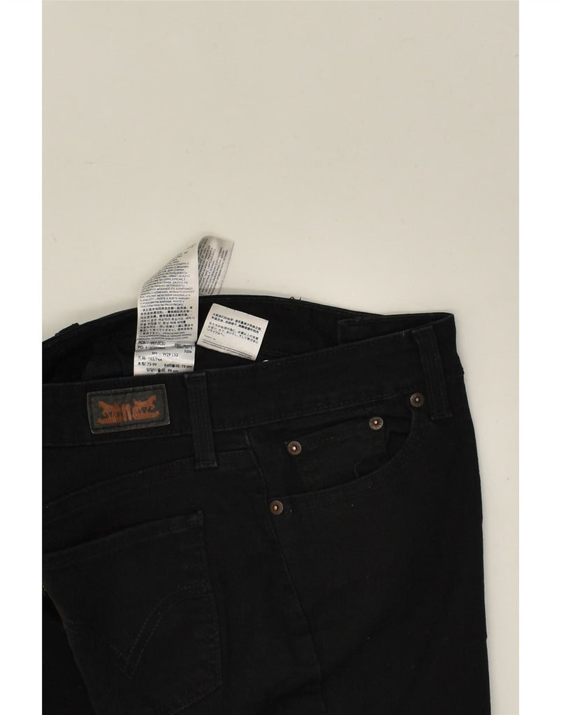 LEVI'S Womens Legging Jeans W29 L32  Black Cotton | Vintage Levi's | Thrift | Second-Hand Levi's | Used Clothing | Messina Hembry 