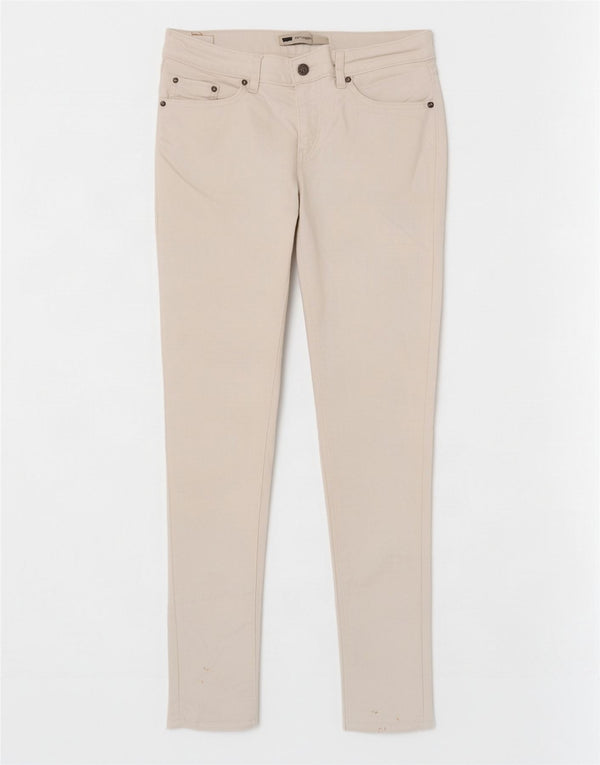 Levi's Womens 535 Legging Skinny Jeans W32 L32 White