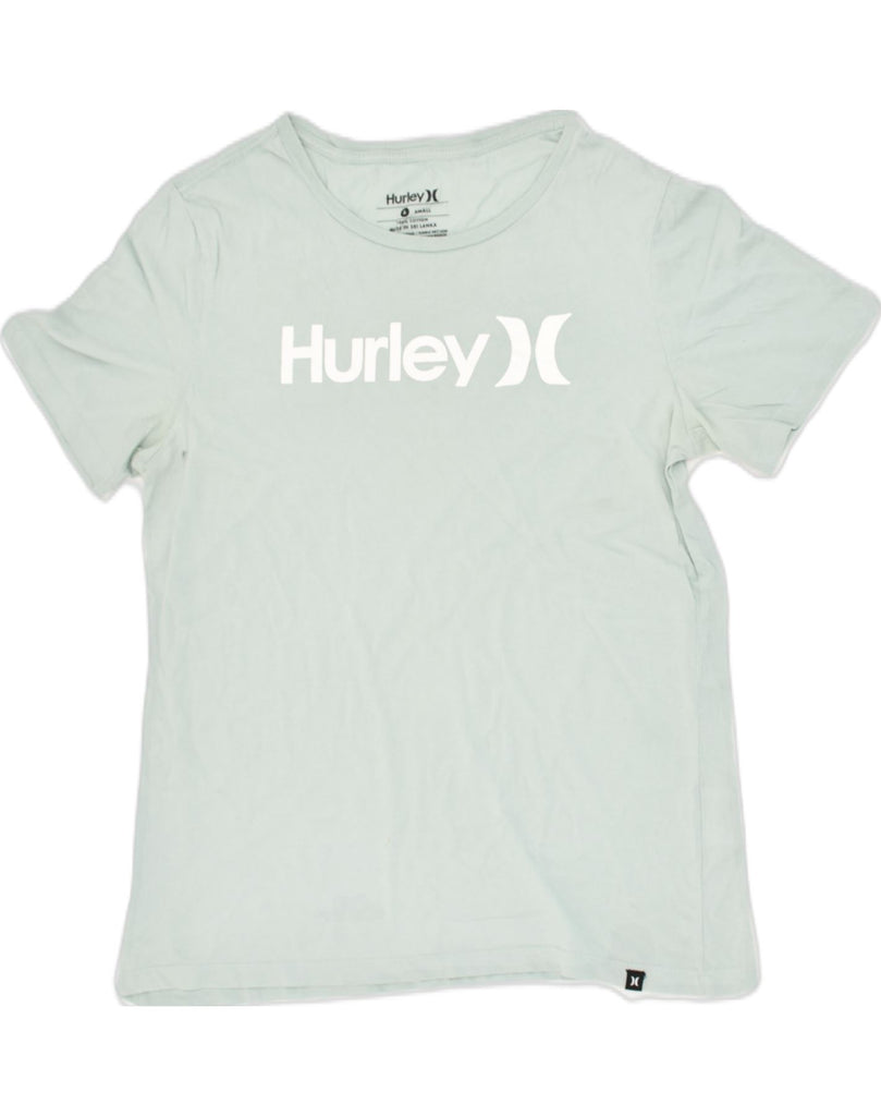 HURLEY Mens Graphic T-Shirt Top Small Blue Cotton | Vintage Hurley | Thrift | Second-Hand Hurley | Used Clothing | Messina Hembry 