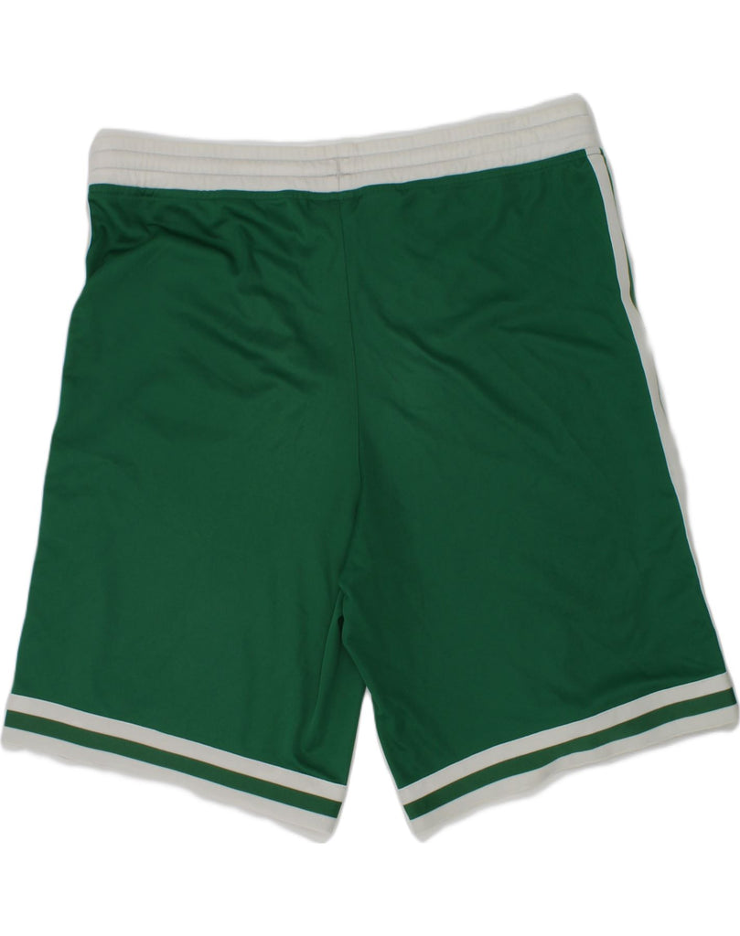 ADIDAS Boys Sport Shorts 13-14 Years Green Polyester | Vintage Adidas | Thrift | Second-Hand Adidas | Used Clothing | Messina Hembry 