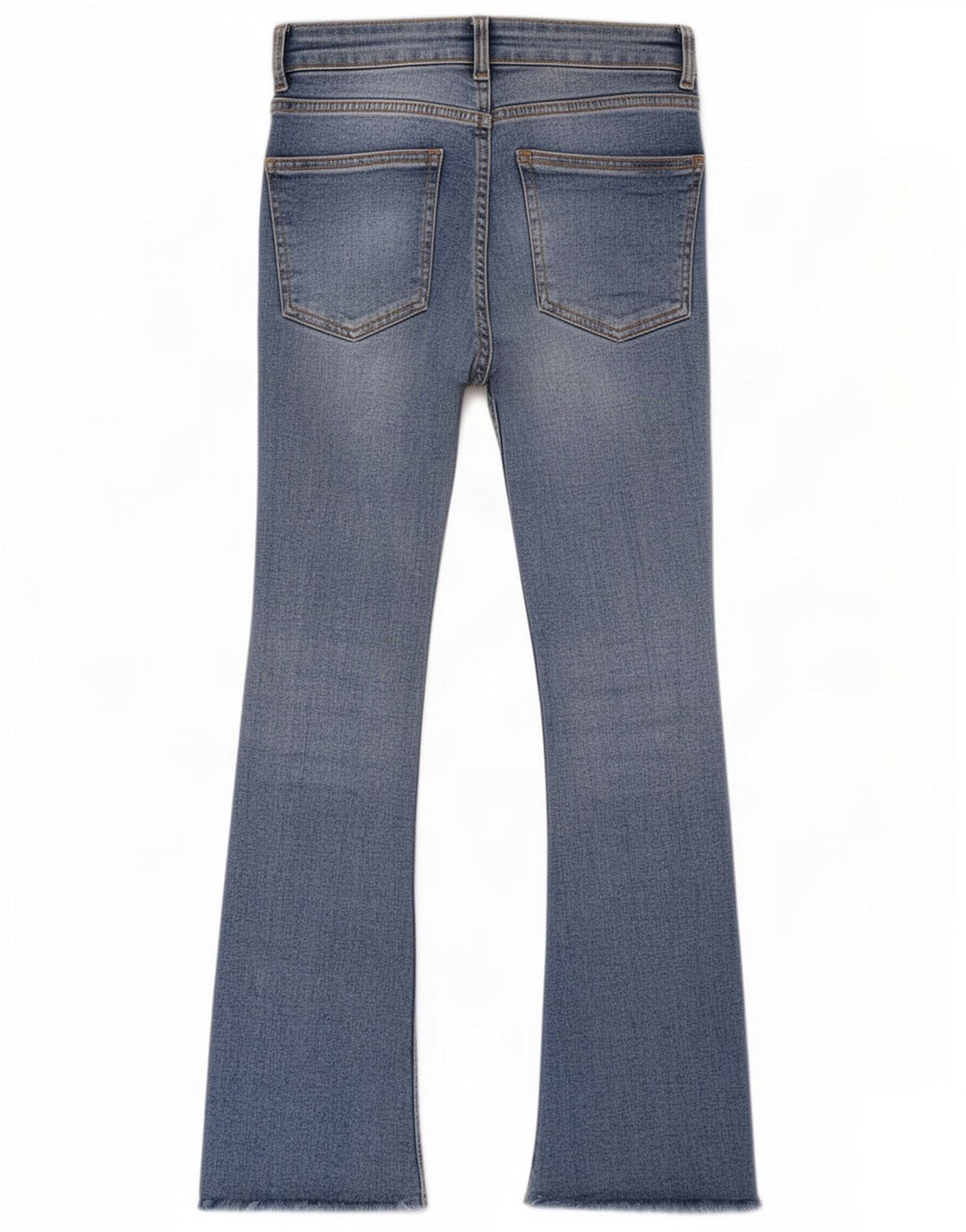 Zara Womens Flared Jeans EU 38 Small W26 L26 Blue Cotton