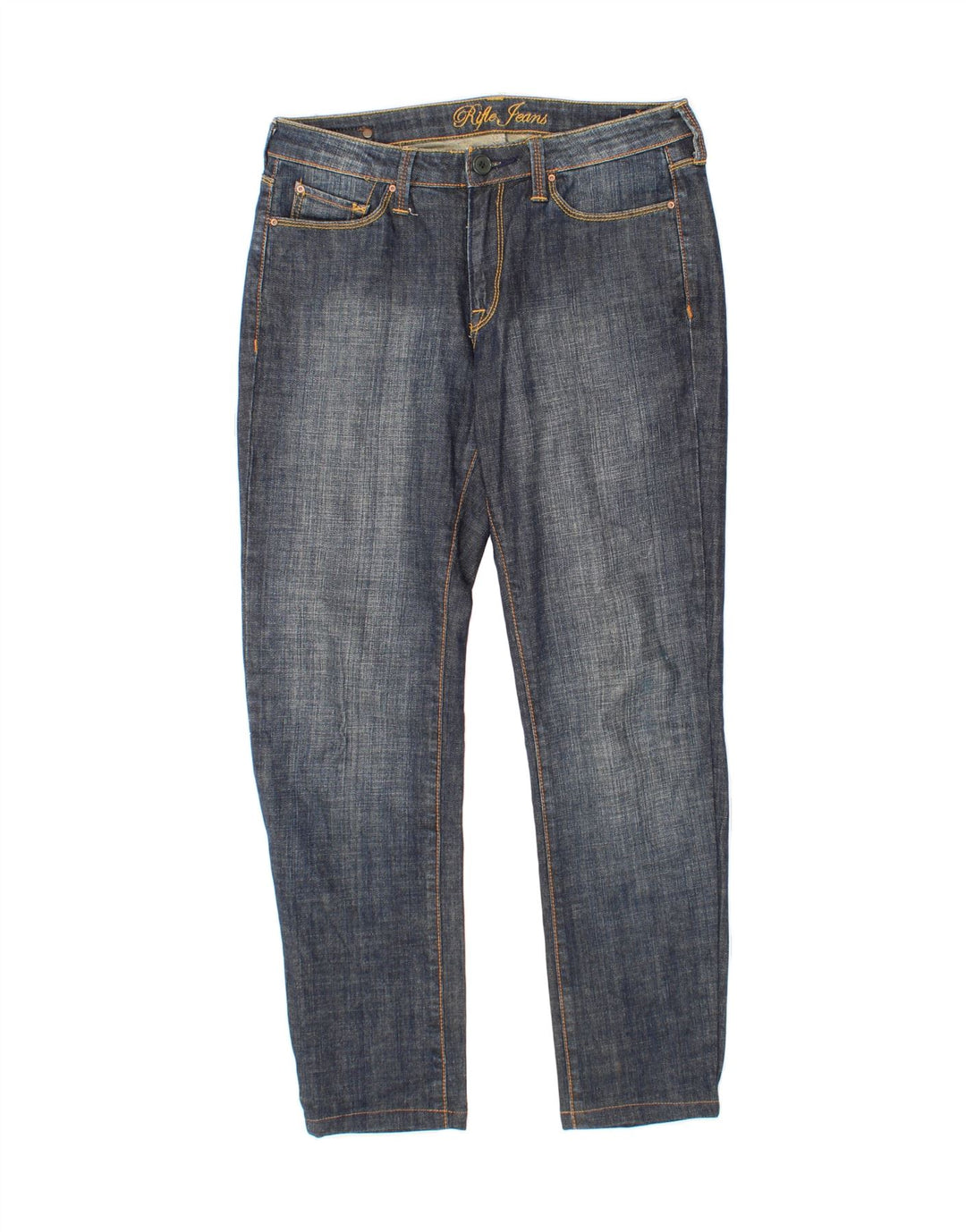 RIFLE Womens Slim Jeans W29 L28 Blue Cotton Vintage Rifle and Second-Hand Rifle from Messina Hembry 