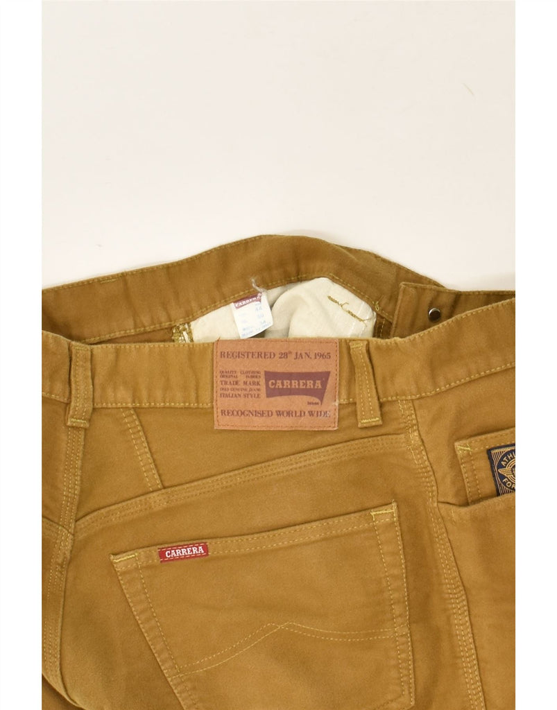 CARRERA Mens Tapered Casual Trousers W34 L33  Brown | Vintage Carrera | Thrift | Second-Hand Carrera | Used Clothing | Messina Hembry 