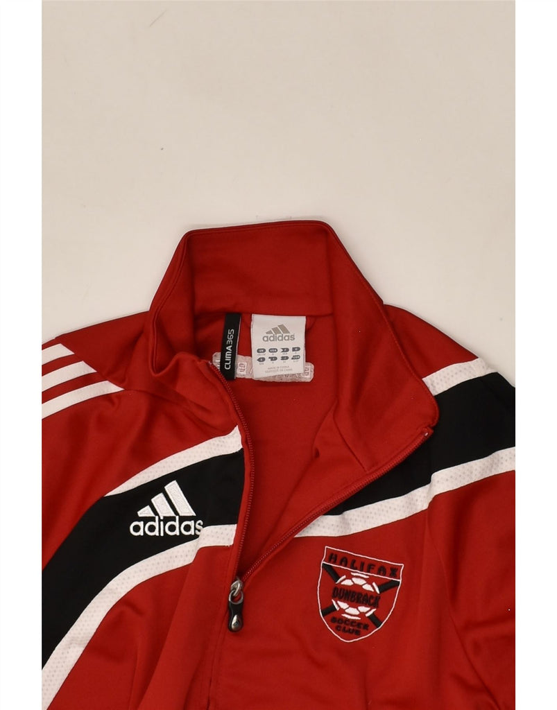 ADIDAS Mens Clima 365 Tracksuit Top Jacket UK 36/38 Small Red Polyester | Vintage Adidas | Thrift | Second-Hand Adidas | Used Clothing | Messina Hembry 