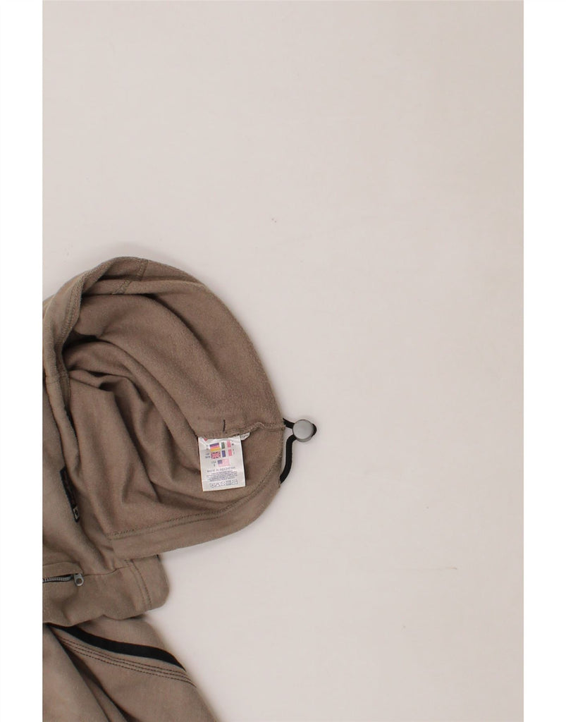 LOTTO Mens Zip Neck Sweatshirt Jumper Small Grey Cotton Vintage Lotto and Second-Hand Lotto from Messina Hembry 