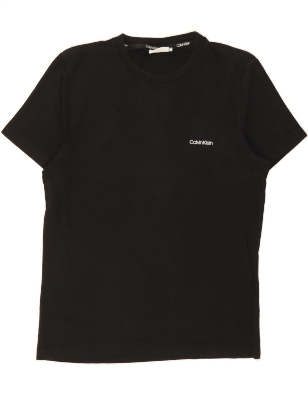 CALVIN KLEIN Mens T-Shirt Top Medium Black Vintage Calvin Klein and Second-Hand Calvin Klein from Messina Hembry 