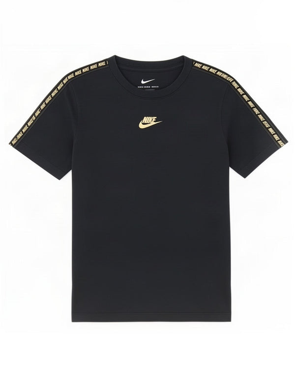 Nike Boys Graphic T-Shirt Top 13-14 Years XL Black Cotton