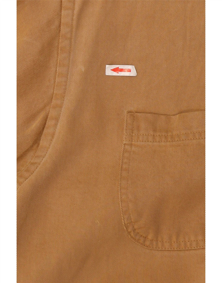 Marks & Spencer Mens Shirt Large Beige Lyocell