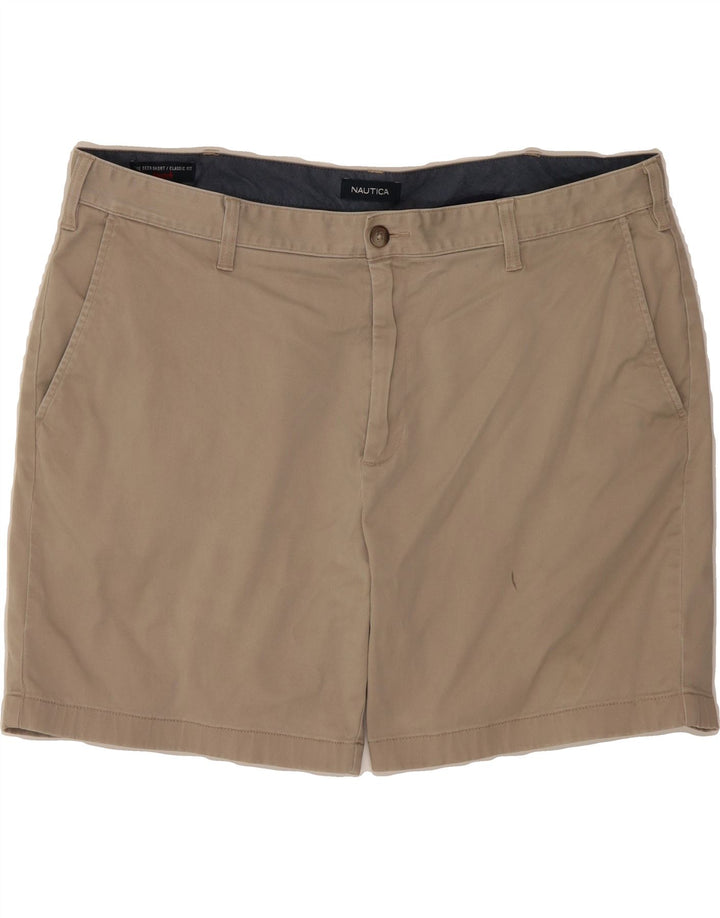 NAUTICA Mens Chino Shorts W40 XL Grey Cotton Vintage Nautica and Second-Hand Nautica from Messina Hembry 