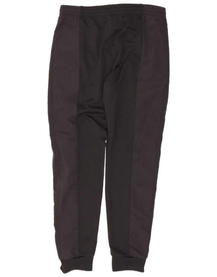 Adidas Mens Tracksuit Trousers Joggers Large Black Colourblock Polyester