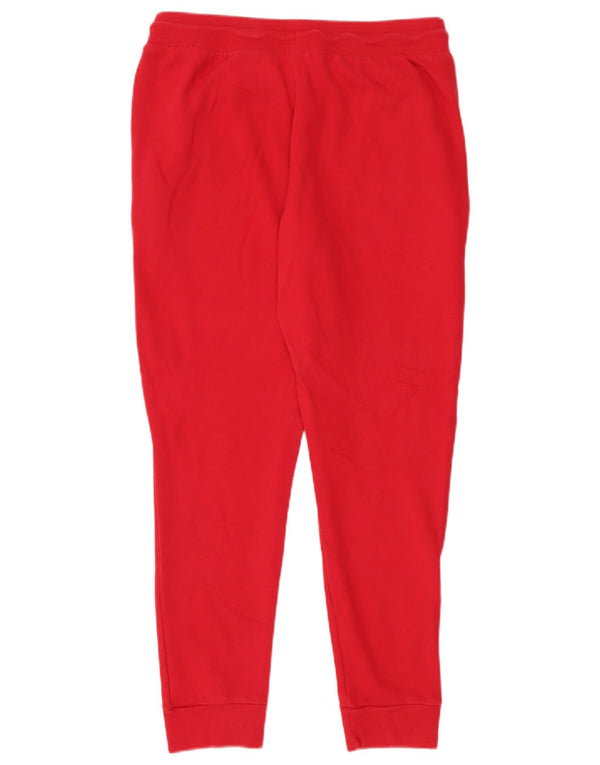 Tommy Hilfiger Mens Graphic Tracksuit Trousers Joggers Large Red Cotton