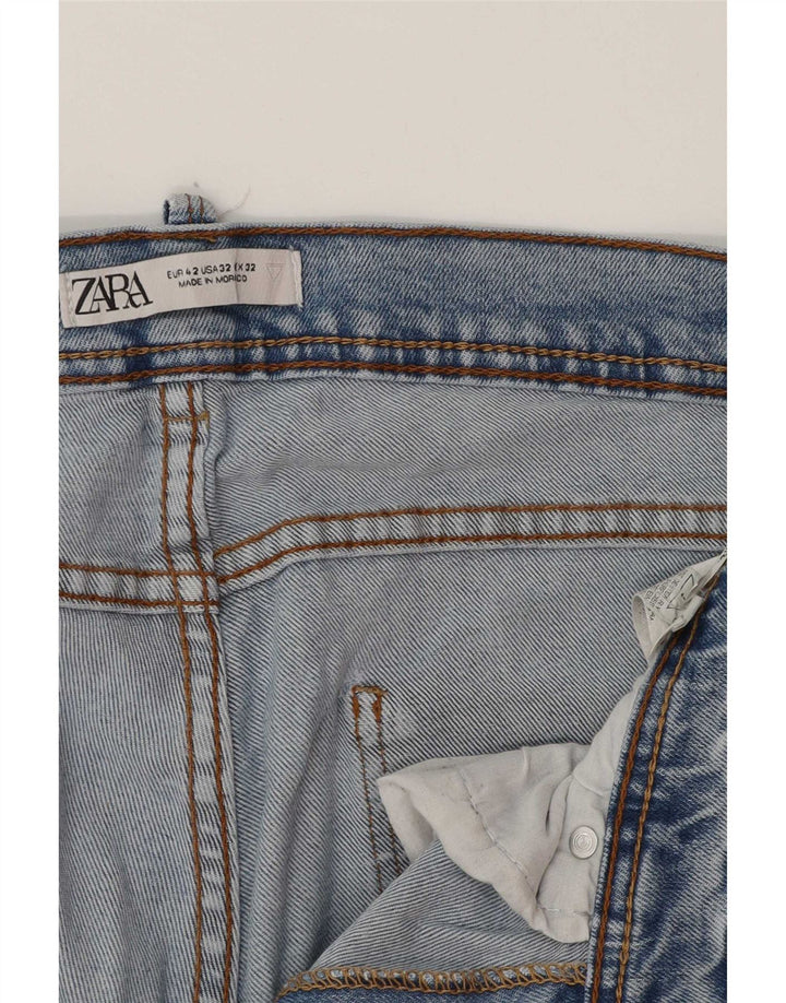 Zara Mens Slim Jeans EU 42 Large W32 L28 Blue
