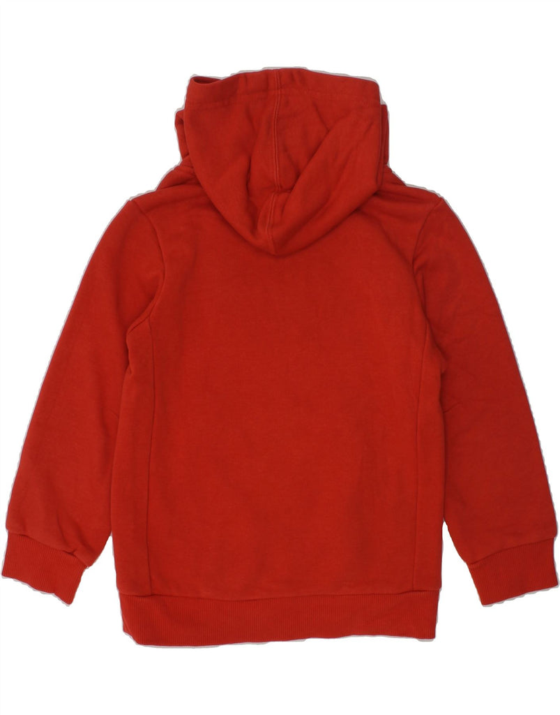 ADIDAS Boys Graphic Hoodie Jumper 4-5 Years Red Cotton | Vintage Adidas | Thrift | Second-Hand Adidas | Used Clothing | Messina Hembry 