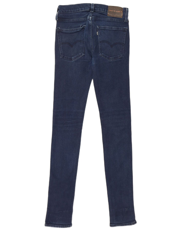 Levi's Mens Skinny Jeans W28 L34 Blue Cotton
