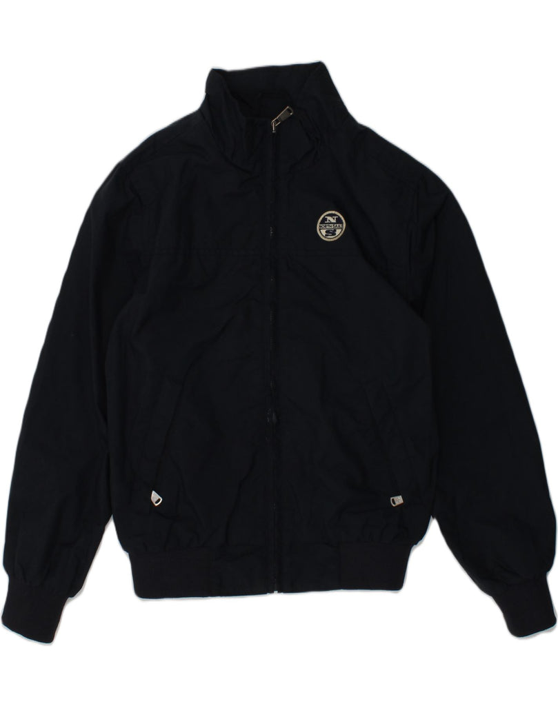 NORTH SAILS Boys Tracksuit Top Jacket 5-6 Years Navy Blue Polyamide | Vintage North Sails | Thrift | Second-Hand North Sails | Used Clothing | Messina Hembry 