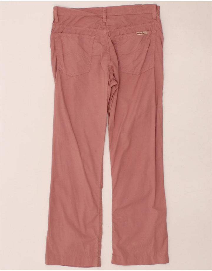 MARLBORO CLASSICS Womens Straight Casual Trousers W29 L27 Pink Cotton Vintage Marlboro Classics and Second-Hand Marlboro Classics from Messina Hembry 