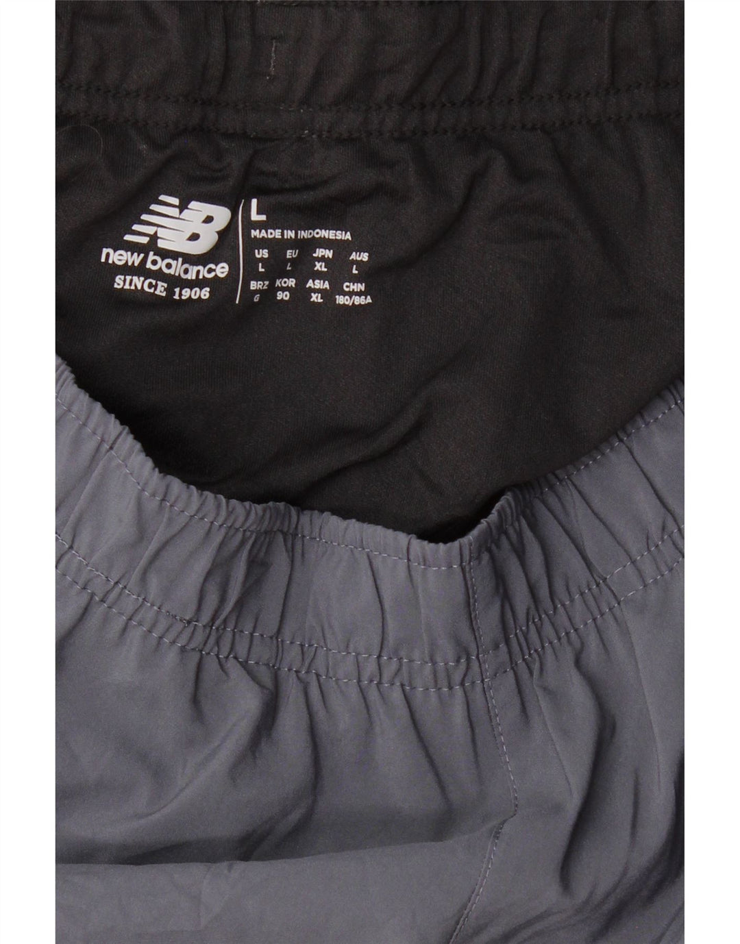 New Balance Mens Sport Shorts Large Navy Blue