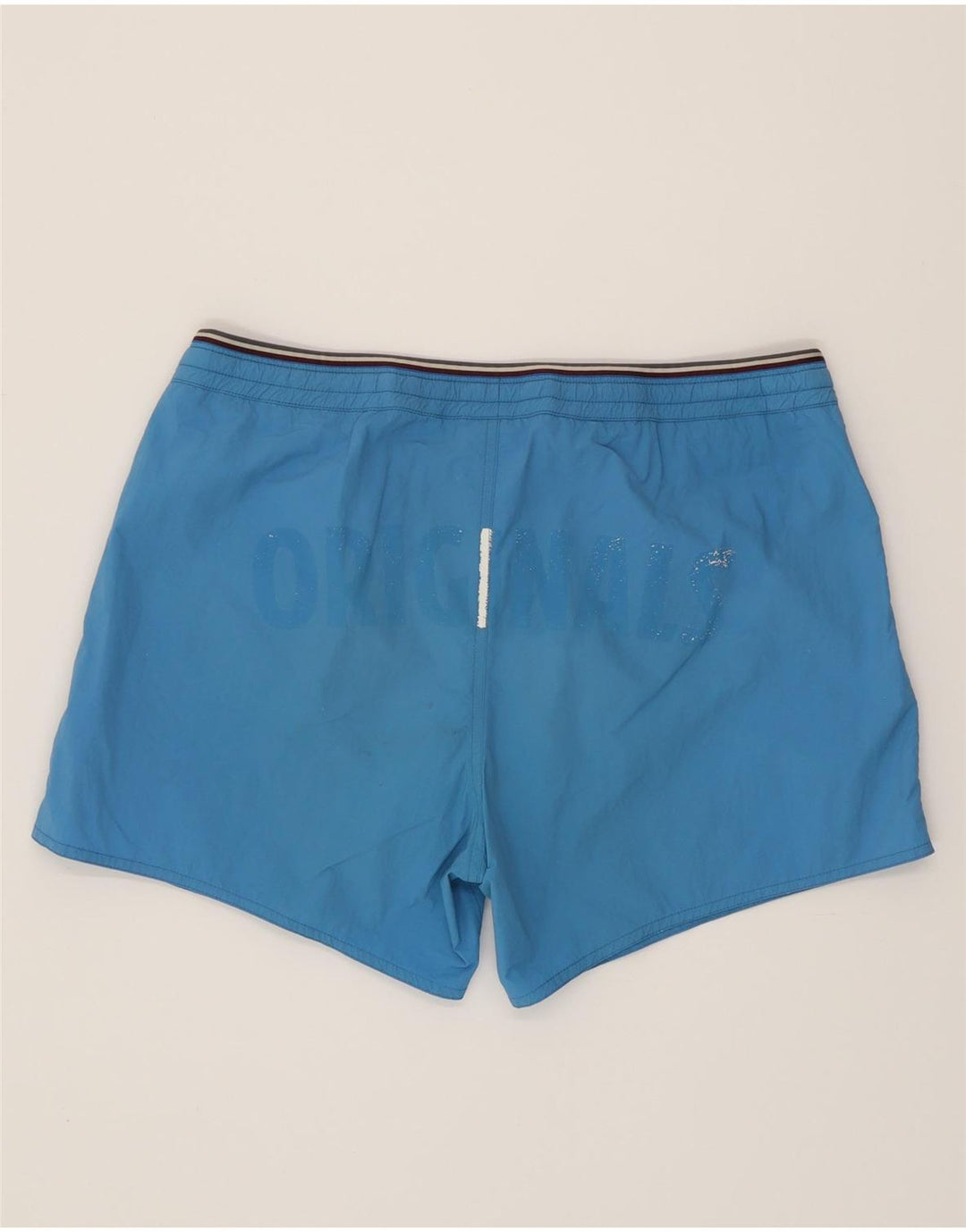 Colmar Mens Graphic Swimming Shorts IT 50 Large Blue Nylon
