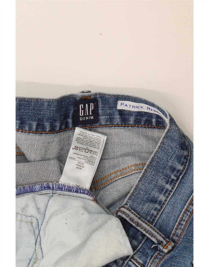 Gap Mens Slim Jeans W34 L34 Blue Cotton