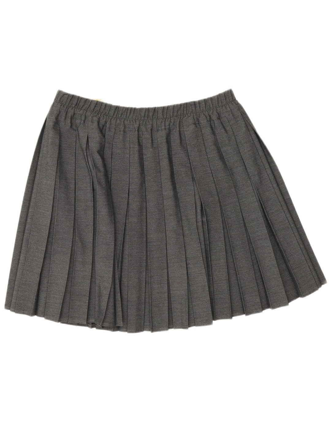 Ecco Womens Knife Pleated Skirt EU 42 Large W32 Grey Viscose