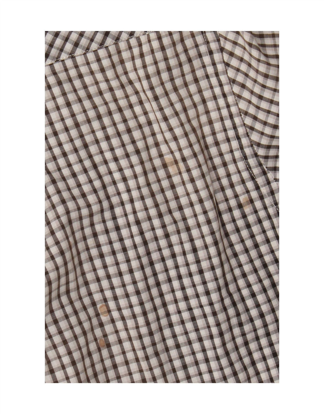 Carrera Mens Regular Fit Shirt Large Black Check Cotton