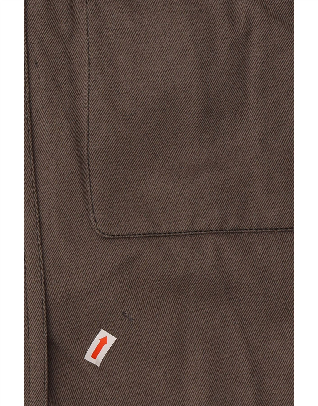 ANNALISA FERRO Womens Overcoat IT 44 Medium Grey Acrylic