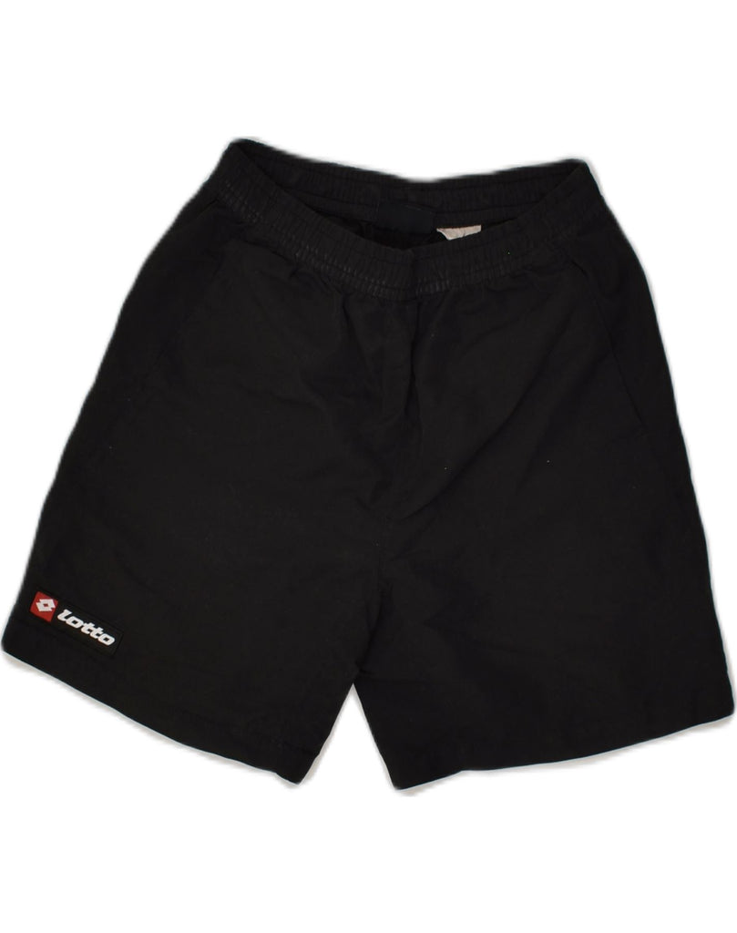 LOTTO Boys Sport Shorts 5-6 Years Black | Vintage Lotto | Thrift | Second-Hand Lotto | Used Clothing | Messina Hembry 