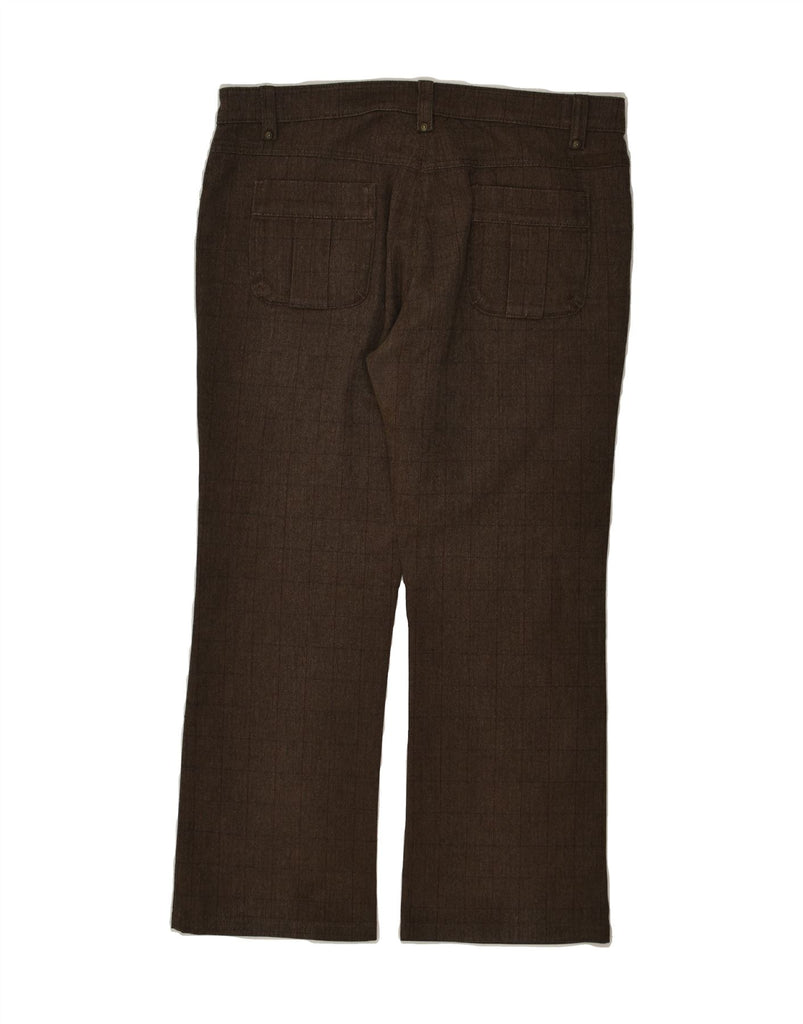 MARLBORO CLASSICS Womens Bootcut Casual Trousers W33 L29 Brown | Vintage Marlboro Classics | Thrift | Second-Hand Marlboro Classics | Used Clothing | Messina Hembry 