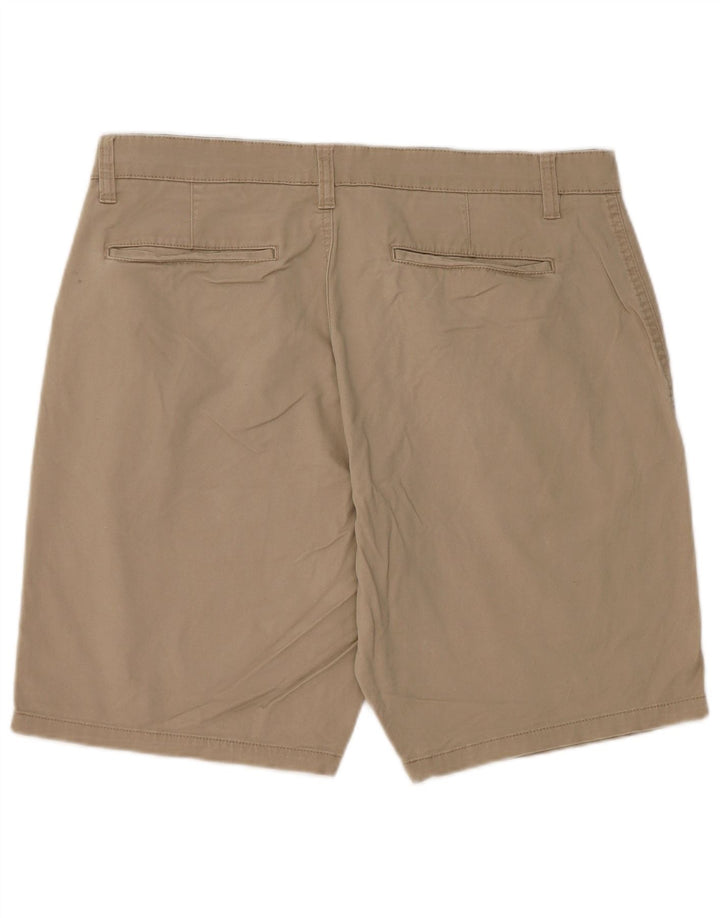 Harley Mens Chino Shorts W36 Large Beige Cotton