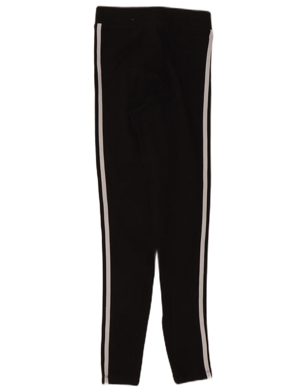 Adidas Womens Leggings UK 8 Small Black Cotton